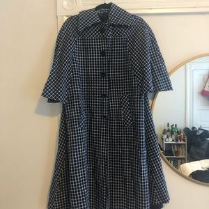 Vintage blue overcoat